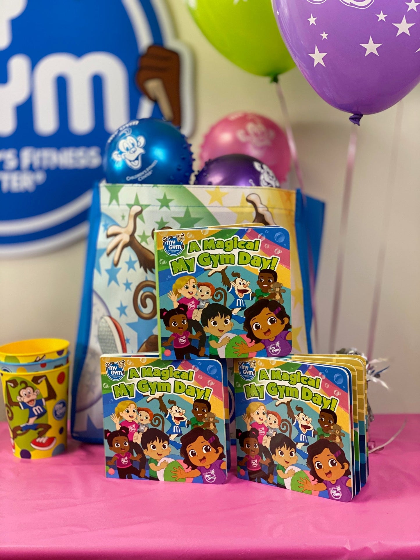 A Magical My Gym Day! Board Book