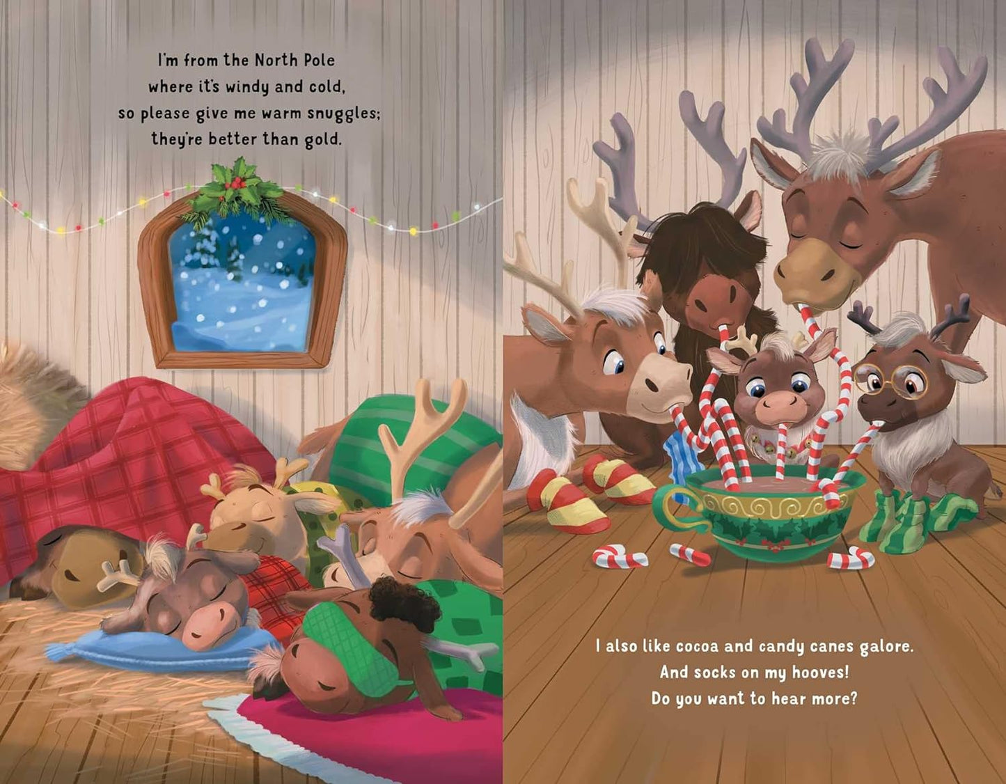 Reindeer In Here - Gift Set: Picture Book & 2 Plush Toys