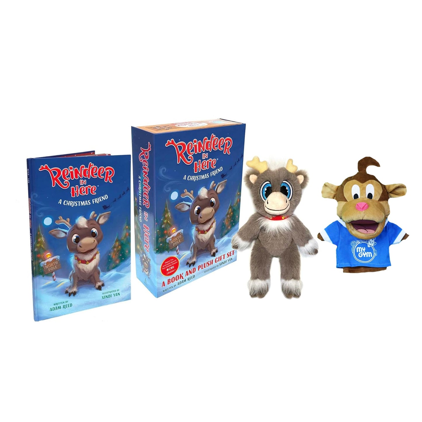 Reindeer In Here - Gift Set: Picture Book & 2 Plush Toys
